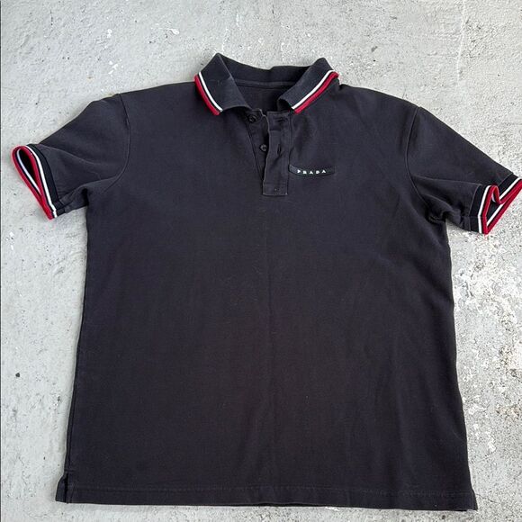 Prada black polo - Picture 1 of 4